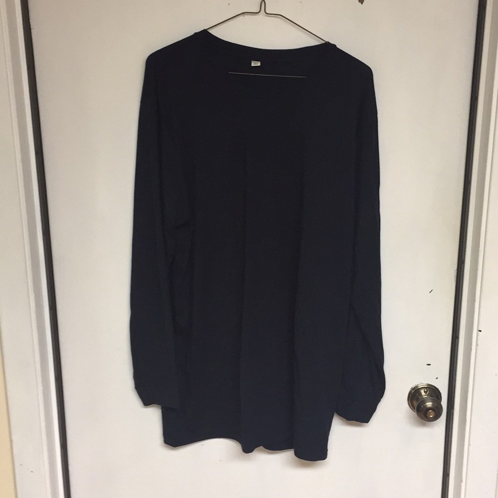 Uniqlo Navy Heattech Longsleeve Tee